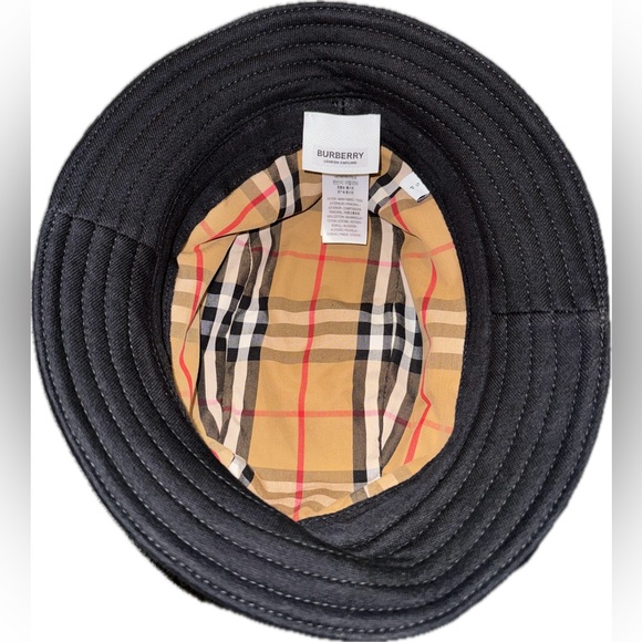 NWOT Burberry Logo-Print Bucket Hat - Picture 5 of 9